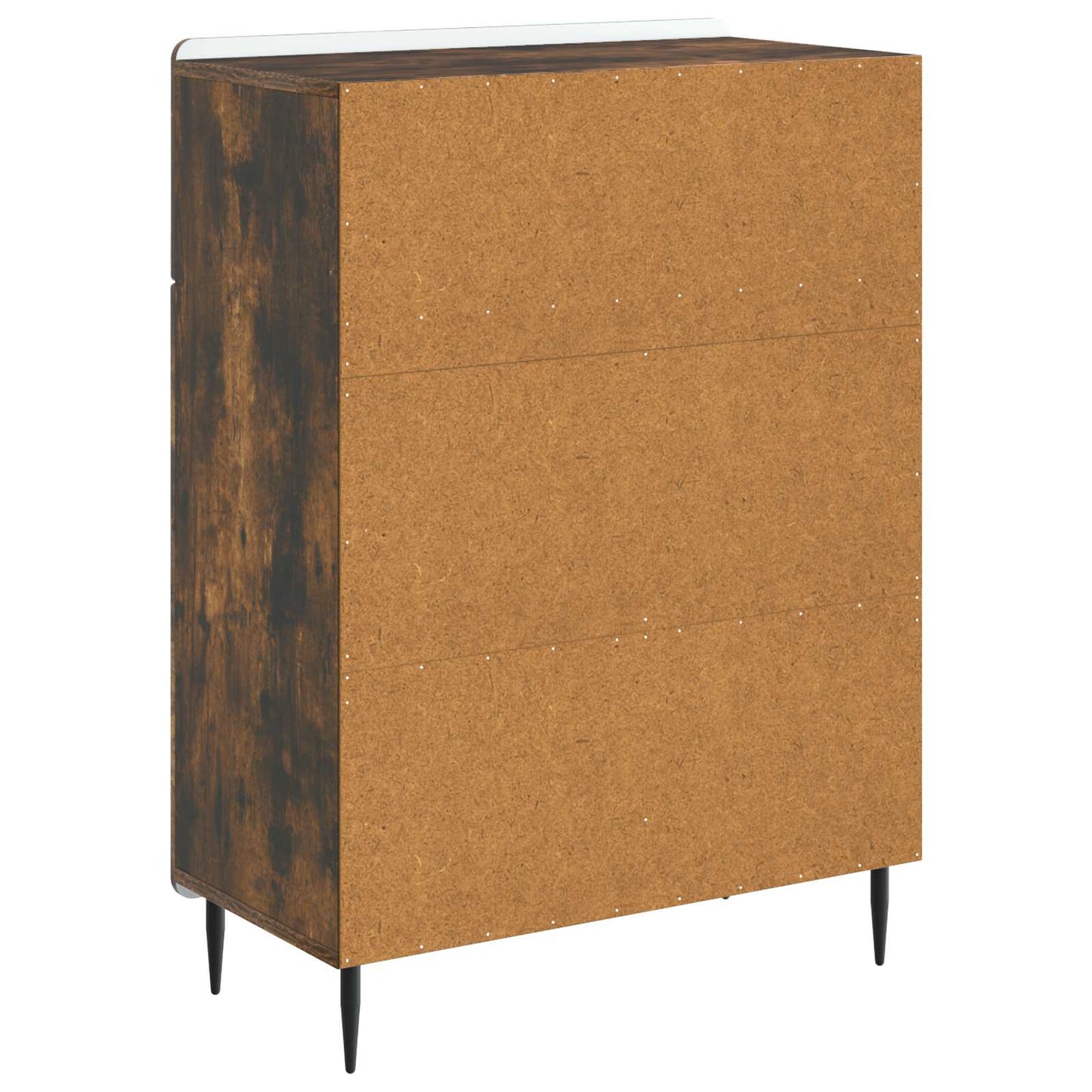 vidaXL Sideboard Smoked Oak 66 x 34.5 x 92 cm Engineered Wood