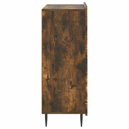vidaXL Sideboard Smoked Oak 66 x 34.5 x 92 cm Engineered Wood