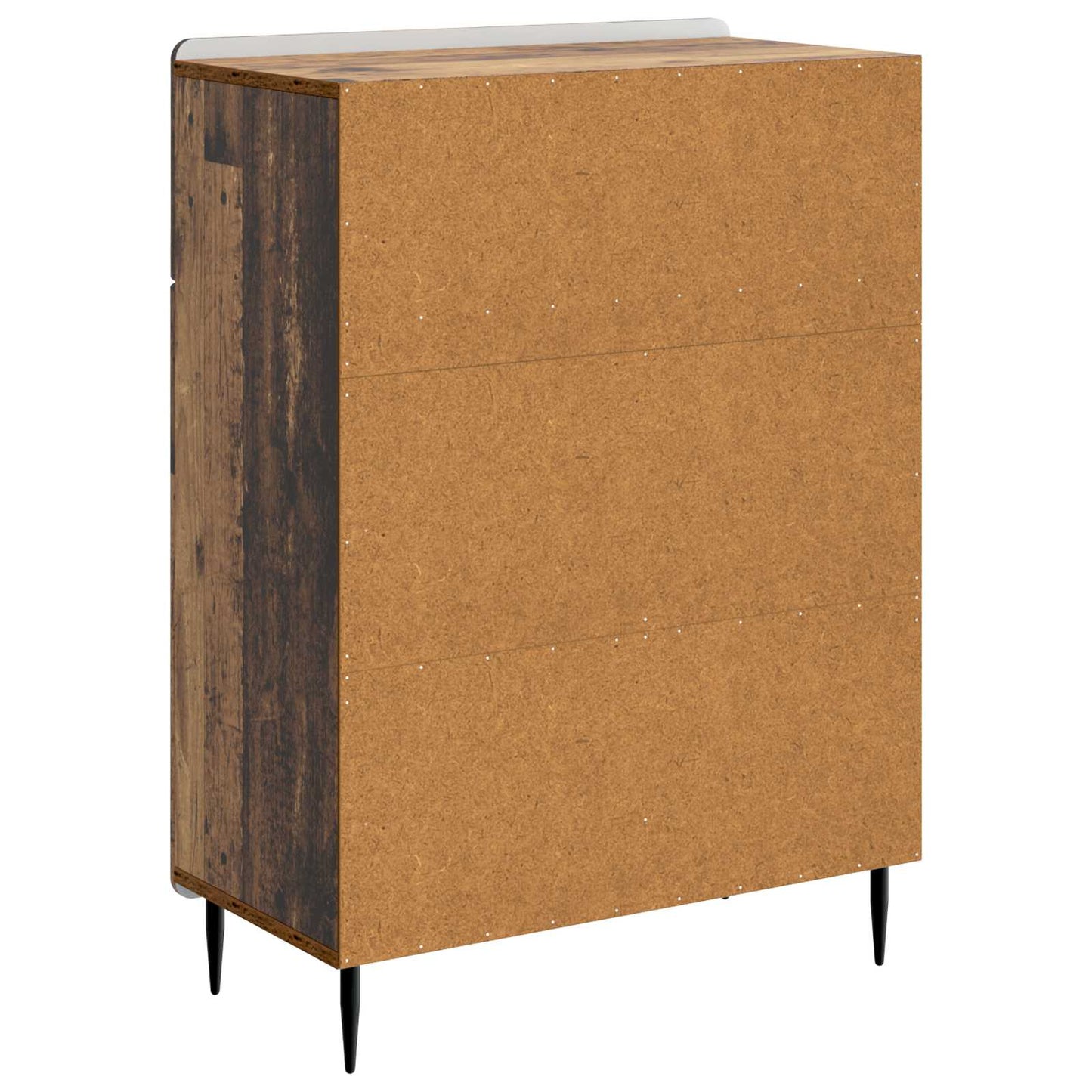 vidaXL Sideboard Old Wood 66 x 34.5 x 92 cm Engineered Wood