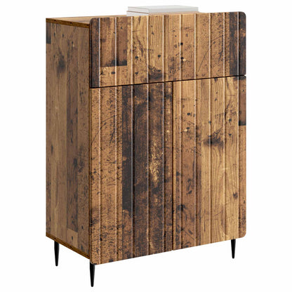 vidaXL Sideboard Old Wood 66 x 34.5 x 92 cm Engineered Wood