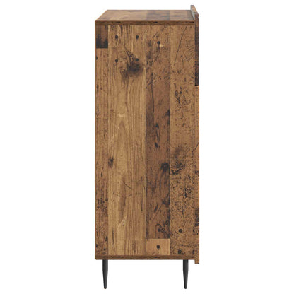 vidaXL Sideboard Old Wood 66 x 34.5 x 92 cm Engineered Wood