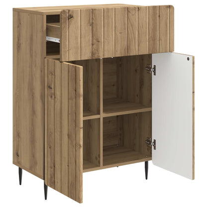 vidaXL Sideboard Artisan Oak 66 x 34.5 x 92 cm Engineered Wood