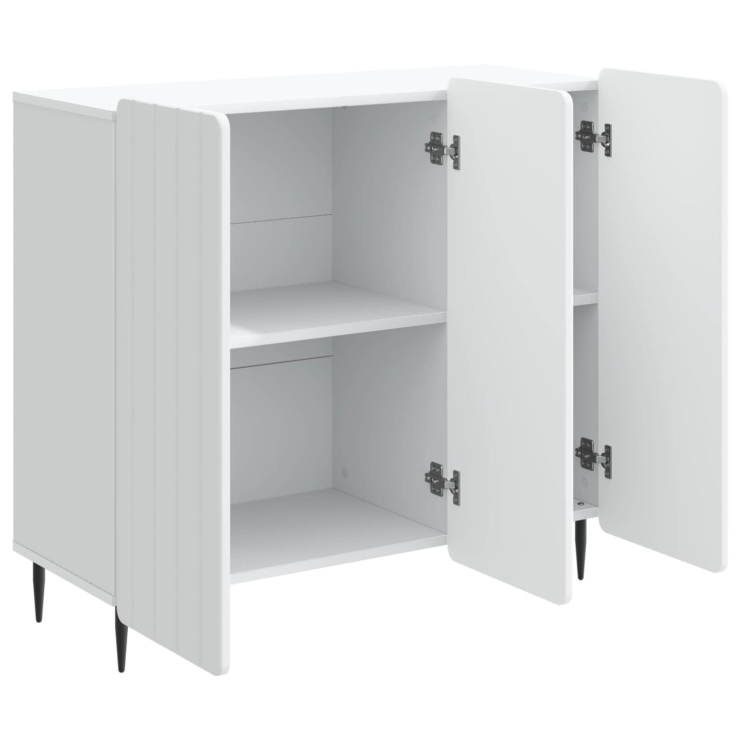 vidaXL Sideboard White 89 x 34.5 x 82 cm Engineered Wood