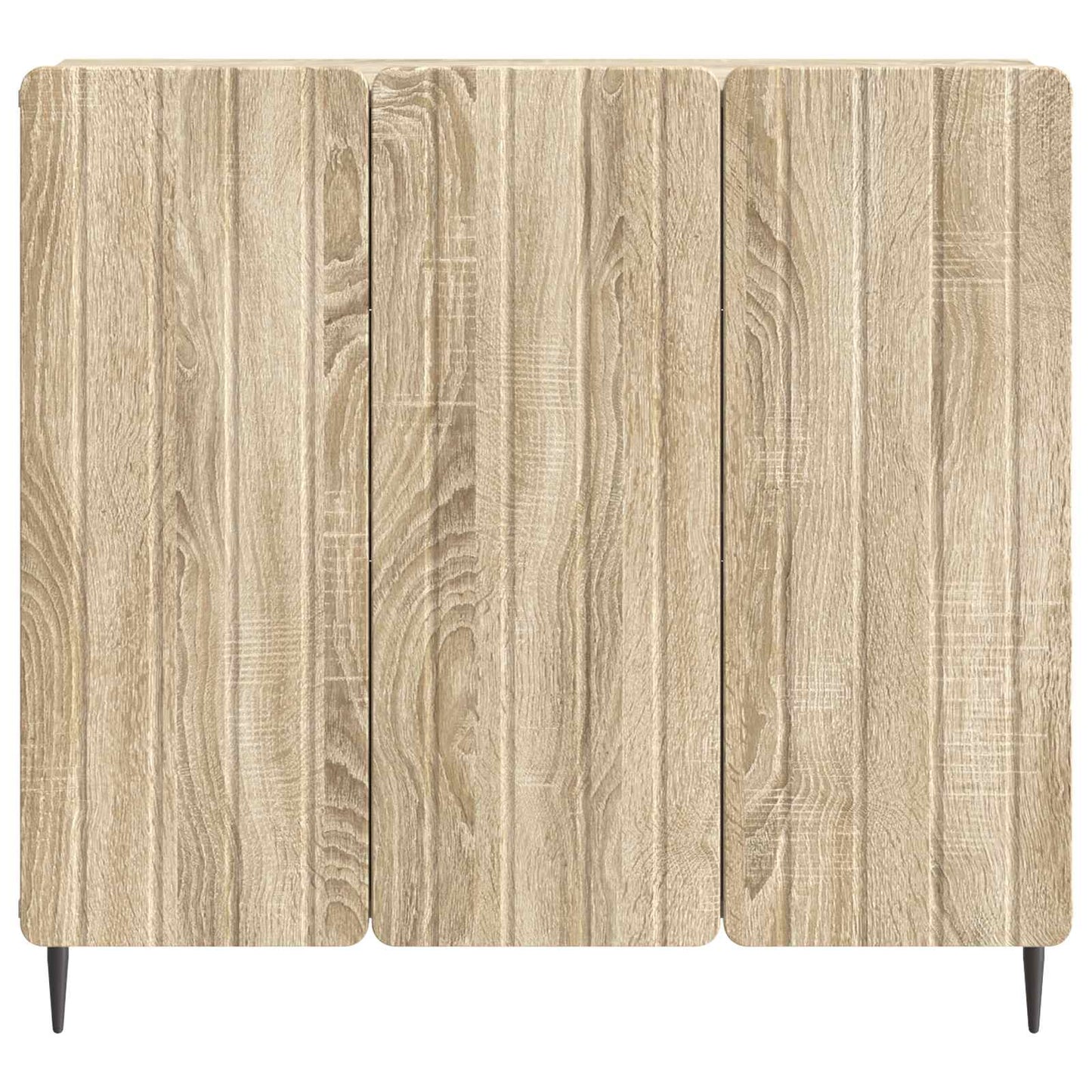 vidaXL Sideboard Sonoma Oak 89 x 34.5 x 82 cm Engineered Wood