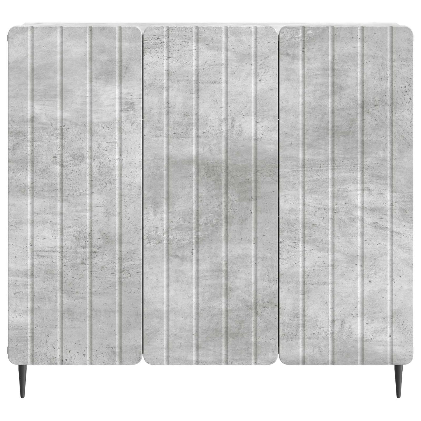 vidaXL Sideboard Concrete Grey 89 x 34.5 x 82 cm Engineered Wood