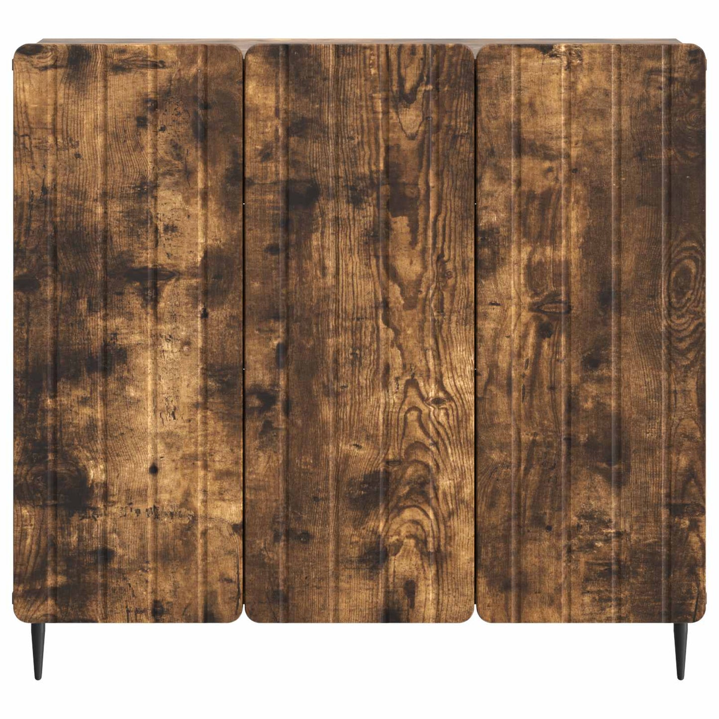vidaXL Sideboard Smoked Oak 89 x 34.5 x 82 cm Engineered Wood