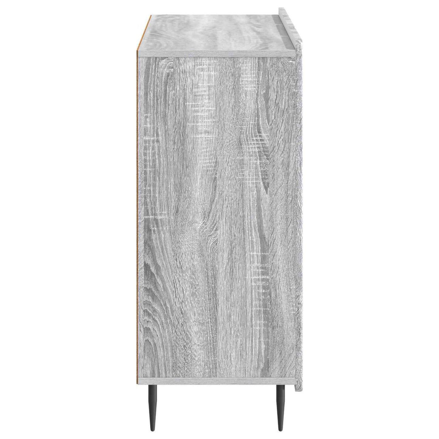 vidaXL Sideboard Grey Sonoma 89 x 34.5 x 82 cm Engineered Wood