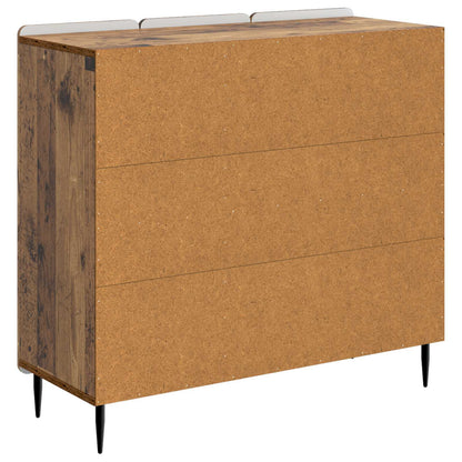 vidaXL Sideboard Old Wood 89 x 34.5 x 82 cm Engineered Wood