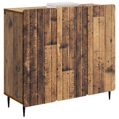 vidaXL Sideboard Old Wood 89 x 34.5 x 82 cm Engineered Wood