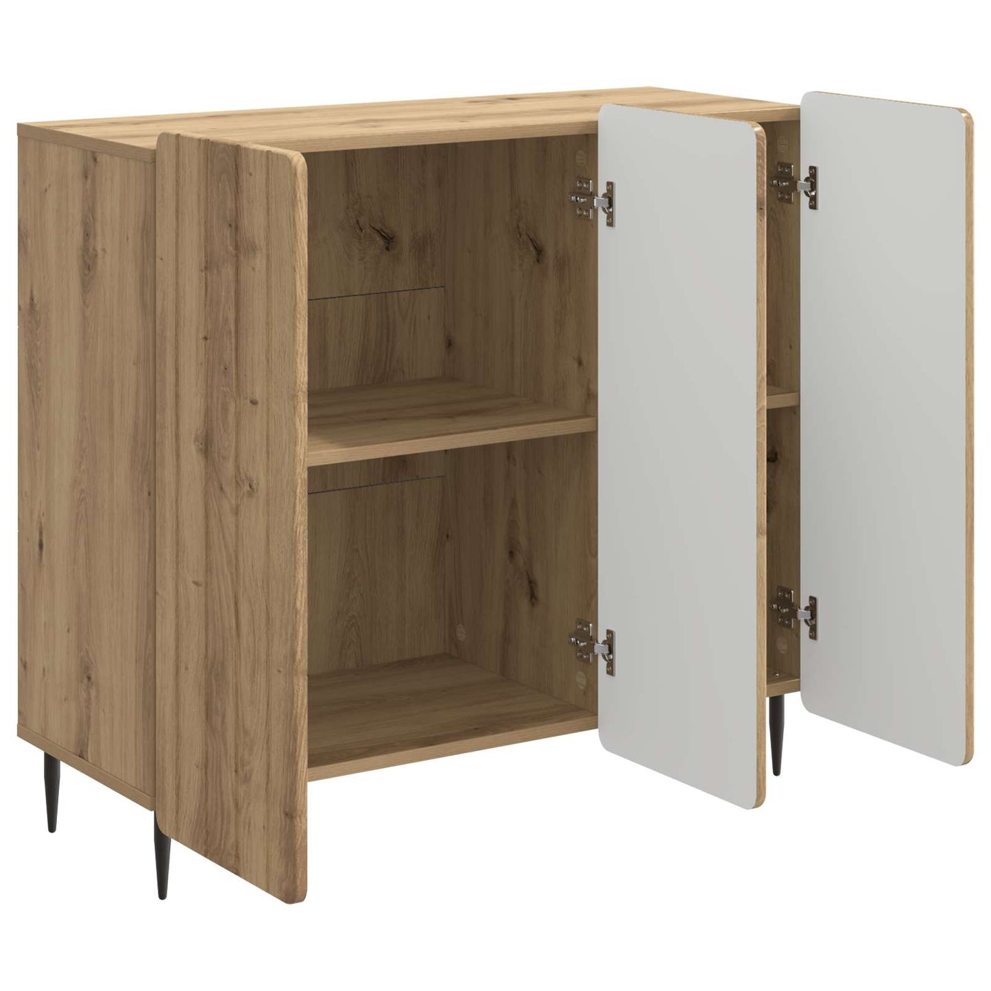 vidaXL Sideboard Artisan Oak 89 x 34.5 x 82 cm Engineered Wood