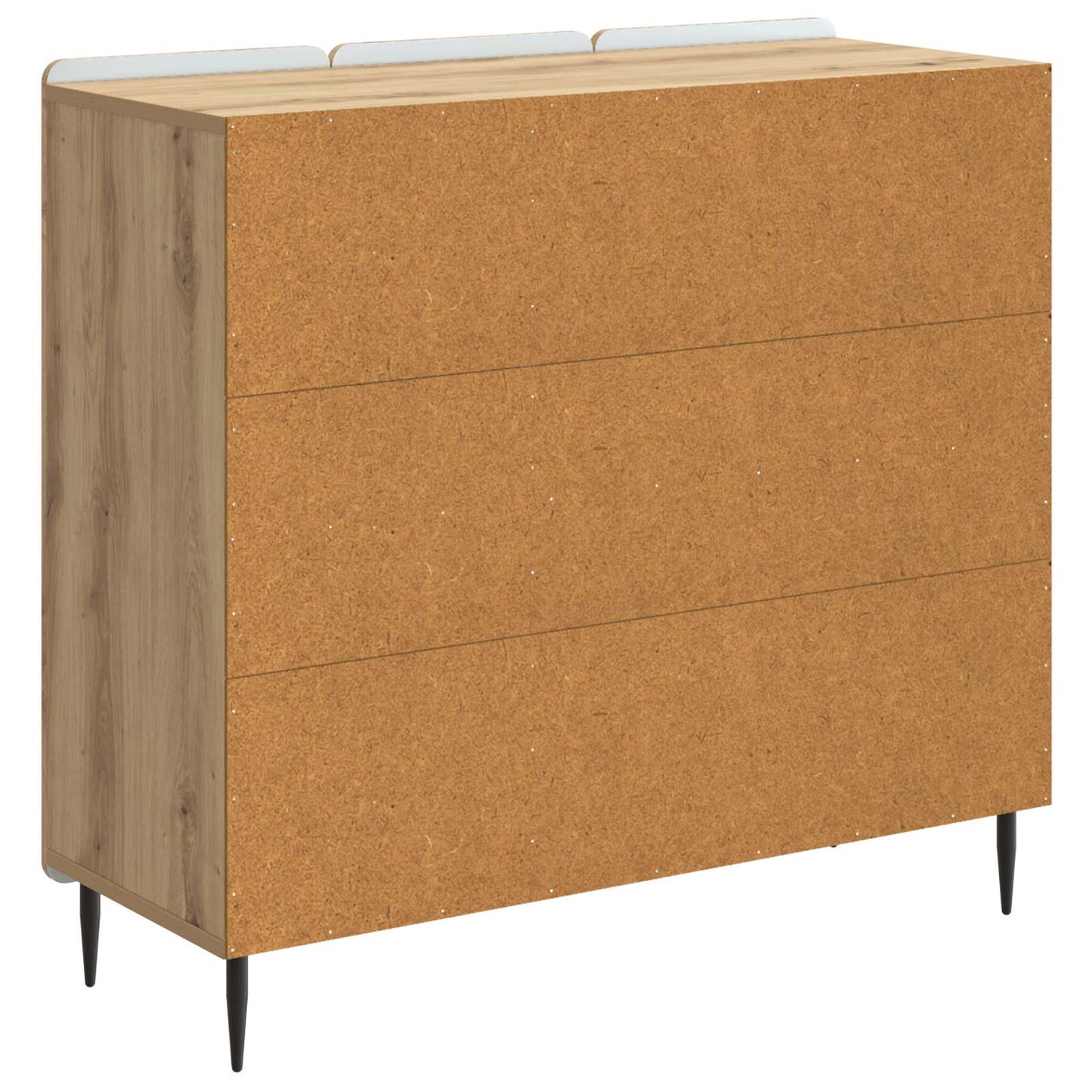 vidaXL Sideboard Artisan Oak 89 x 34.5 x 82 cm Engineered Wood