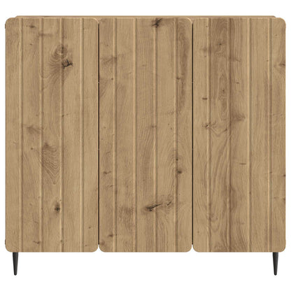 vidaXL Sideboard Artisan Oak 89 x 34.5 x 82 cm Engineered Wood