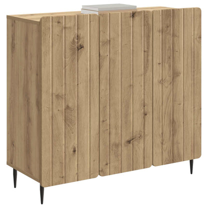 vidaXL Sideboard Artisan Oak 89 x 34.5 x 82 cm Engineered Wood