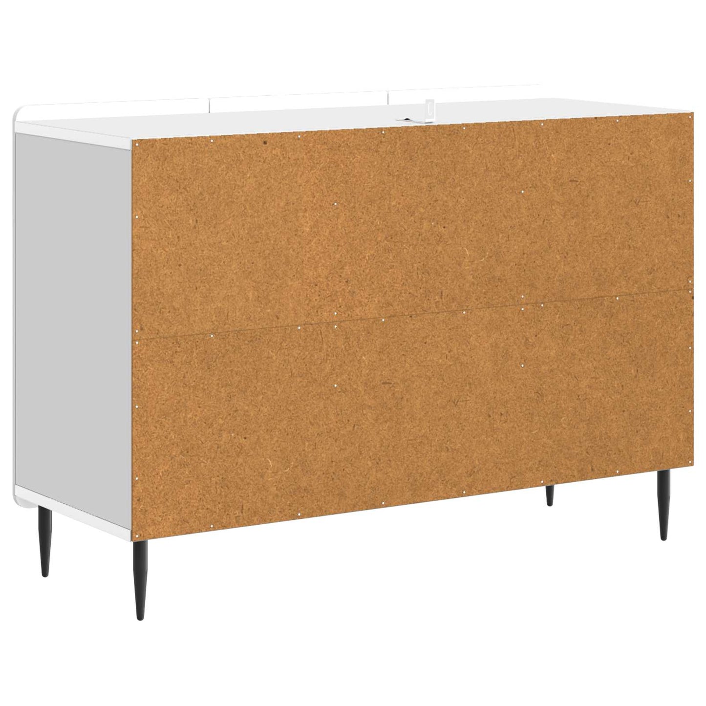 vidaXL Sideboard with Drawer White 89 x 34.5 x 62 cm Engineered Wood