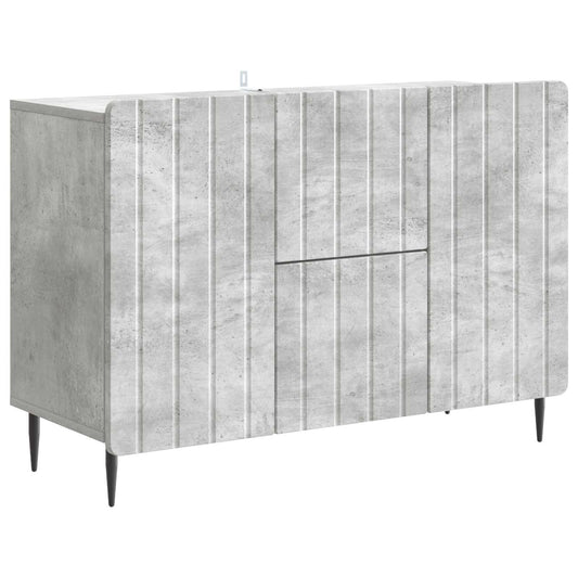 vidaXL Sideboard Concrete Grey 89 x 34.5 x 62 cm Engineered Wood