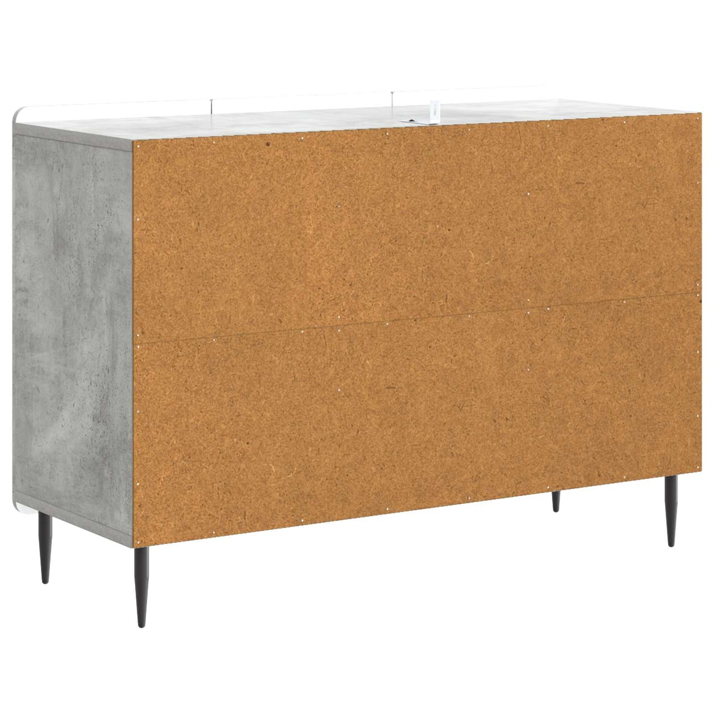 vidaXL Sideboard Concrete Grey 89 x 34.5 x 62 cm Engineered Wood