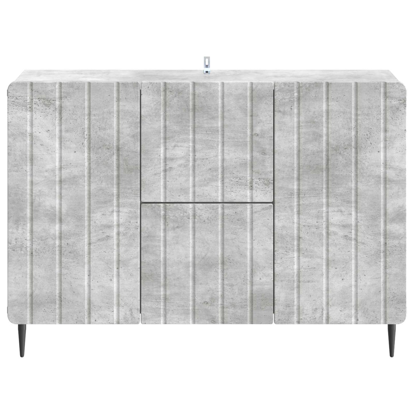 vidaXL Sideboard Concrete Grey 89 x 34.5 x 62 cm Engineered Wood