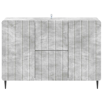 vidaXL Sideboard Concrete Grey 89 x 34.5 x 62 cm Engineered Wood