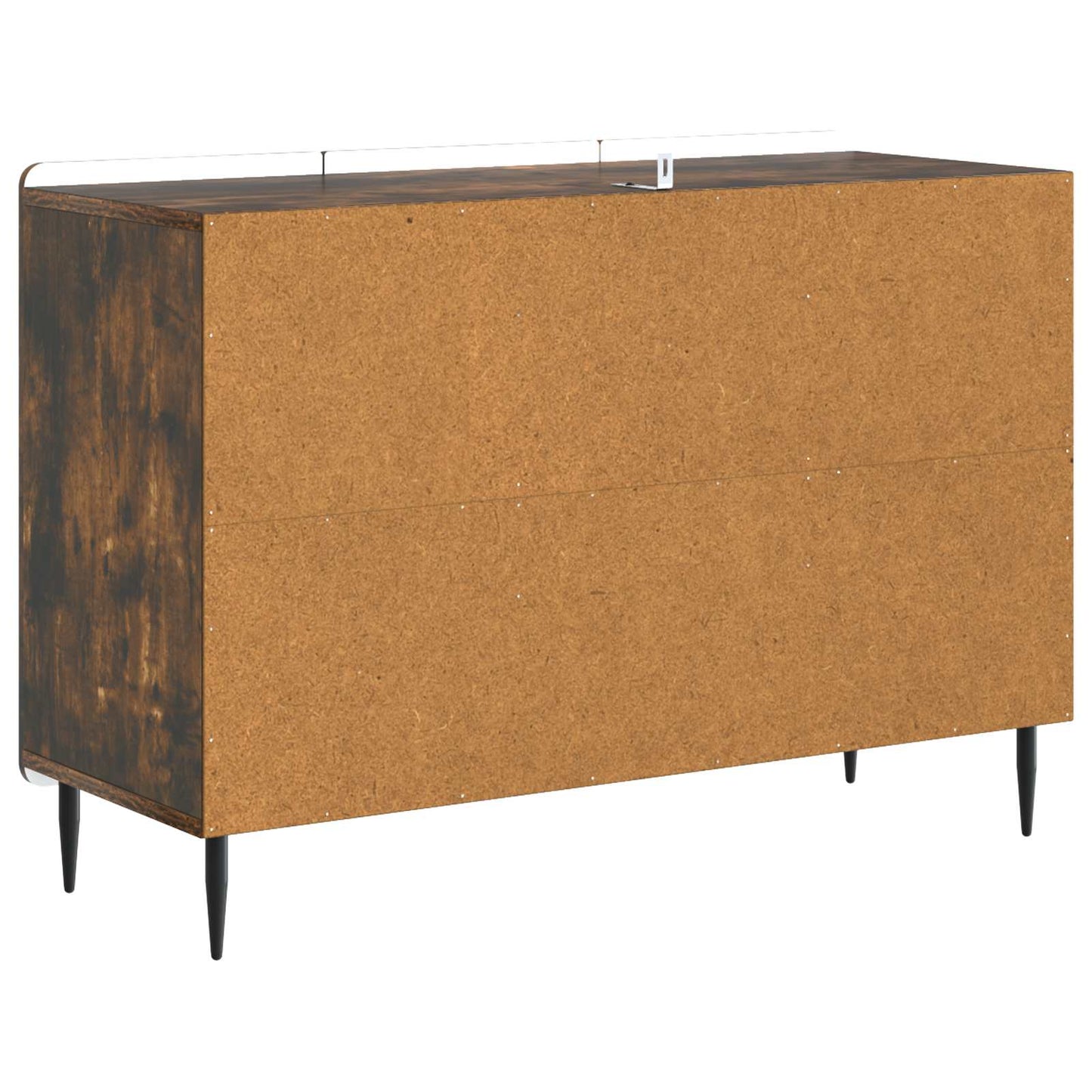 vidaXL Sideboard Smoked Oak 89 x 34.5 x 62 cm Engineered Wood