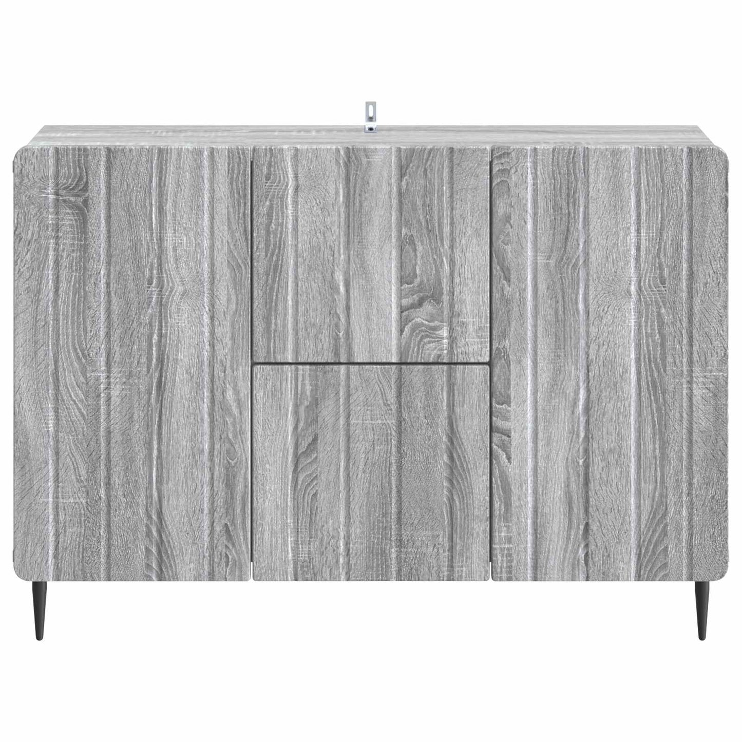 vidaXL Sideboard Grey Sonoma 89 x 34.5 x 62 cm Engineered Wood