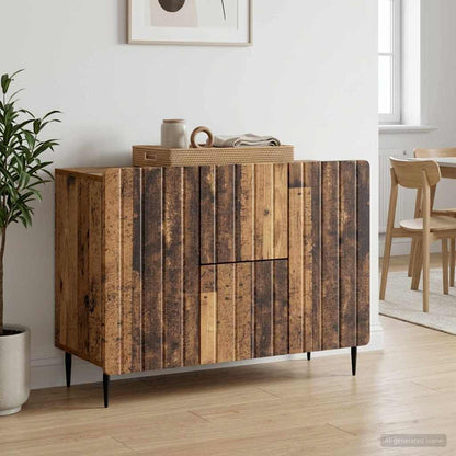 vidaXL Sideboard Old Wood 89 x 34.5 x 62 cm Engineered Wood