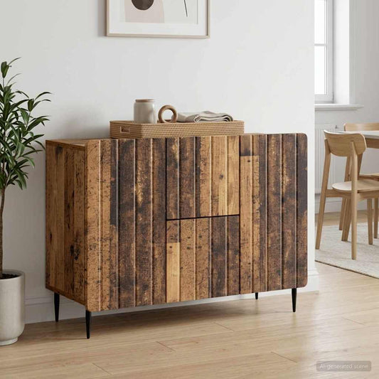 vidaXL Sideboard Old Wood 89 x 34.5 x 62 cm Engineered Wood