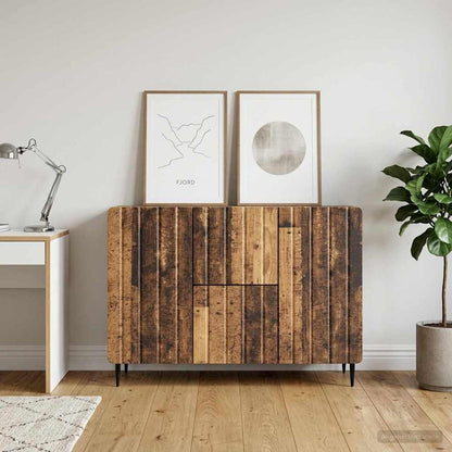 vidaXL Sideboard Old Wood 89 x 34.5 x 62 cm Engineered Wood