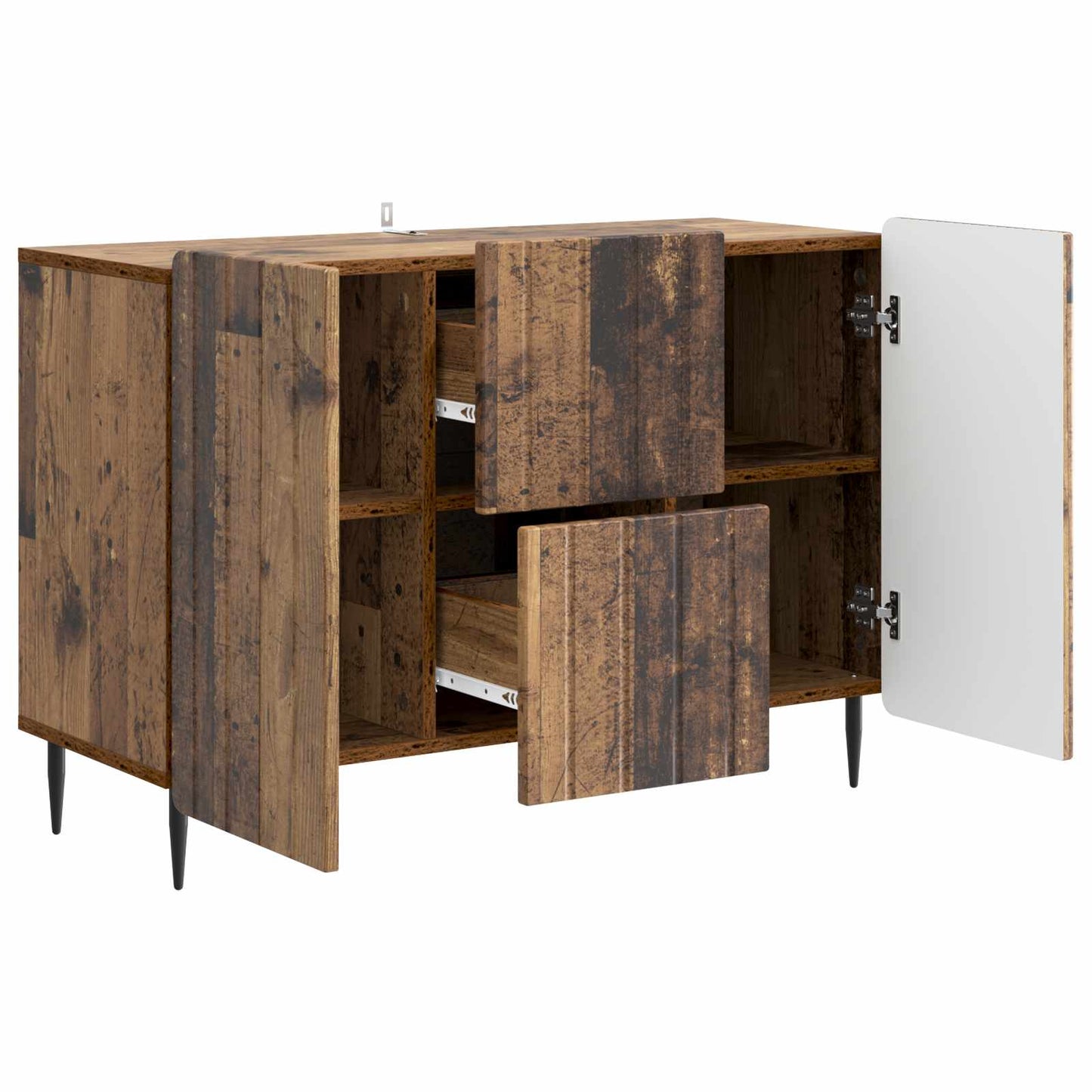 vidaXL Sideboard Old Wood 89 x 34.5 x 62 cm Engineered Wood