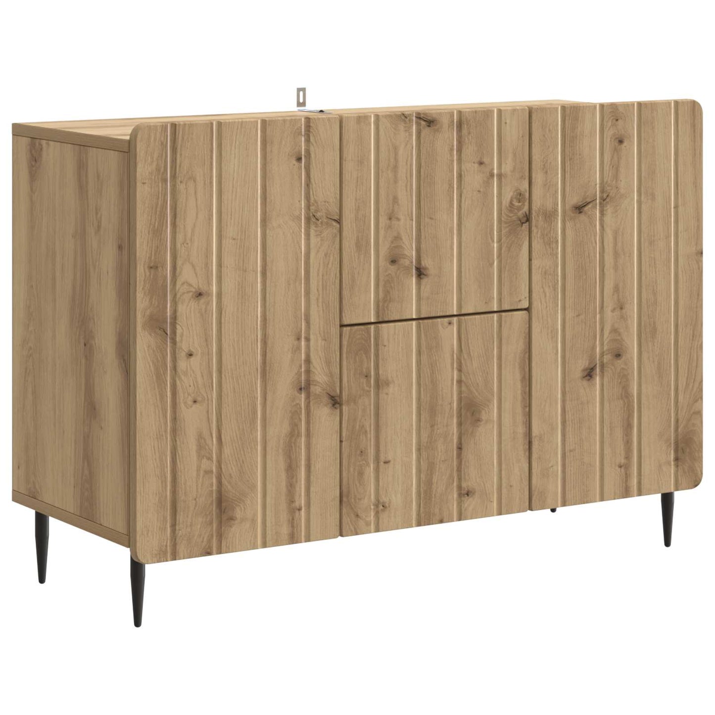 vidaXL Sideboard Artisan Oak 89 x 34.5 x 62 cm Engineered Wood