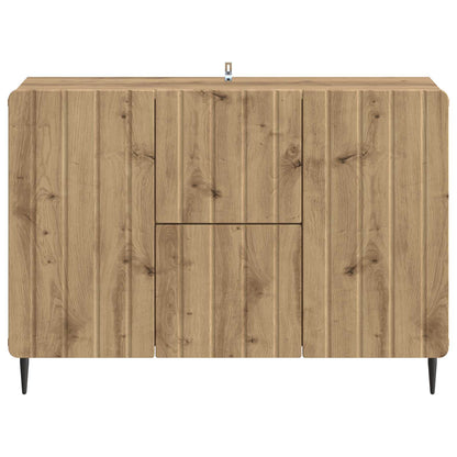 vidaXL Sideboard Artisan Oak 89 x 34.5 x 62 cm Engineered Wood