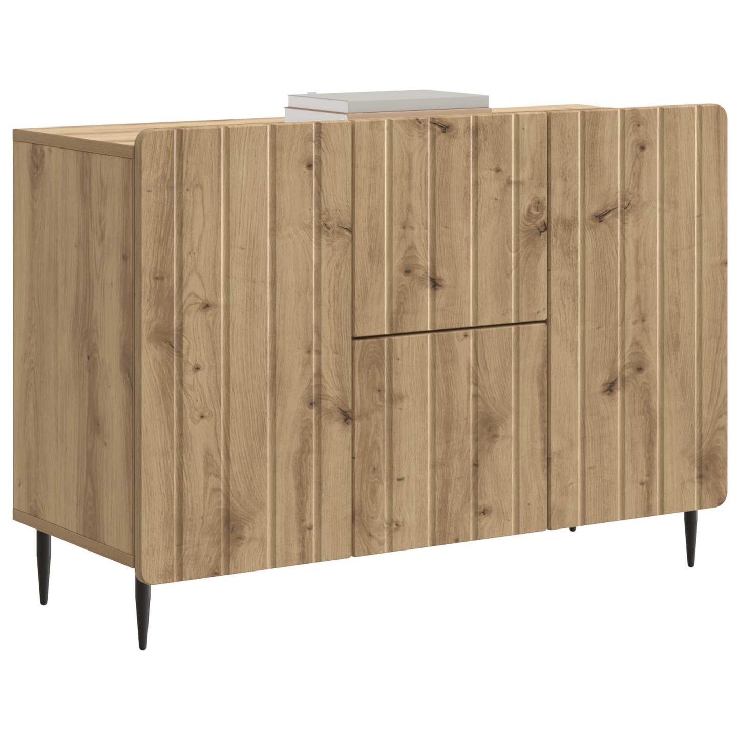 vidaXL Sideboard Artisan Oak 89 x 34.5 x 62 cm Engineered Wood