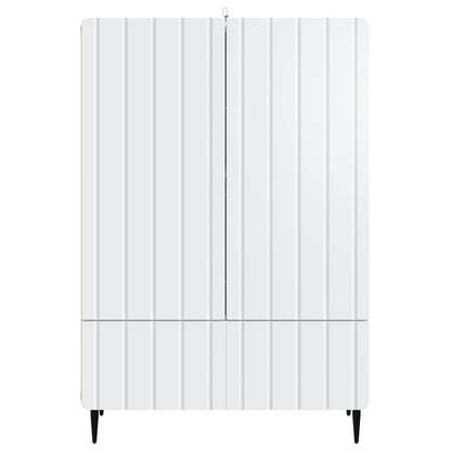 vidaXL Sideboard with Drawer White 66 x 34.5 x 97 cm Engineered Wood