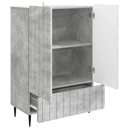 vidaXL Sideboard Concrete Grey 66 x 34.5 x 97 cm Engineered Wood