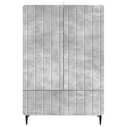 vidaXL Sideboard Concrete Grey 66 x 34.5 x 97 cm Engineered Wood