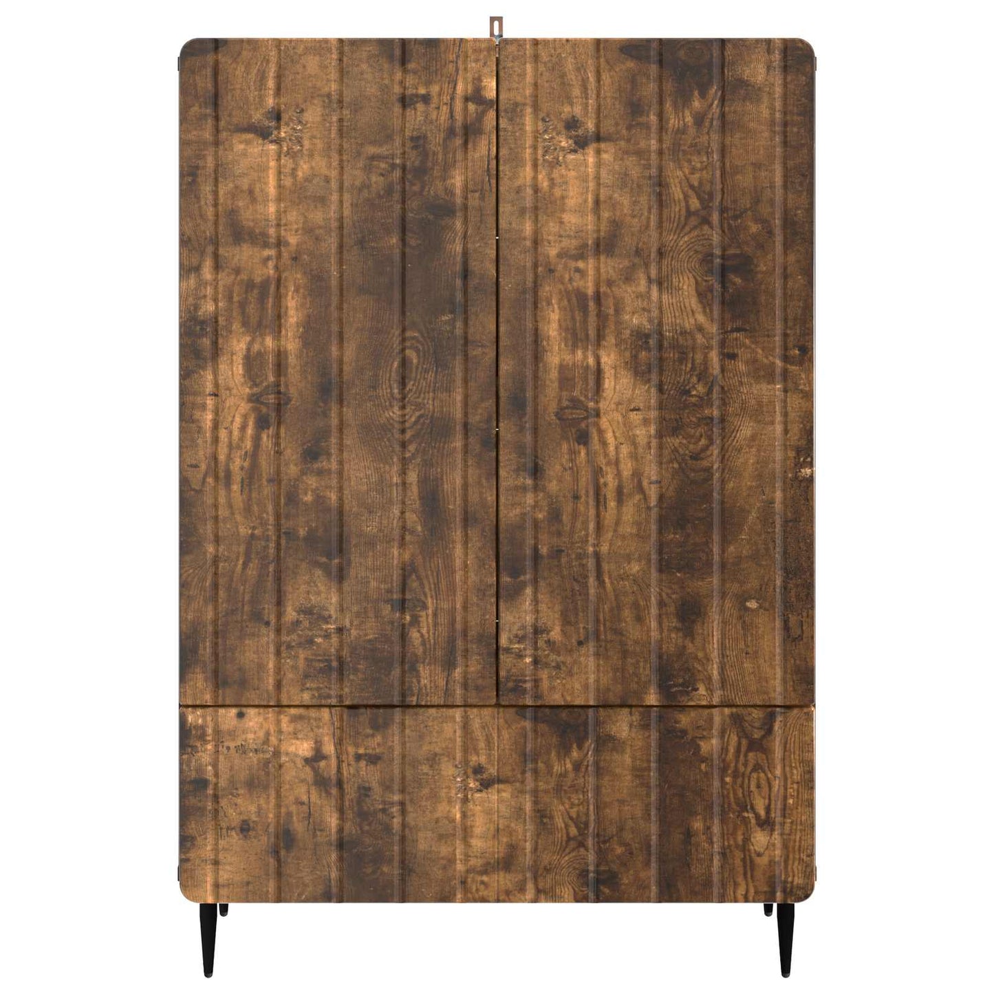 vidaXL Sideboard Smoked Oak 66 x 34.5 x 97 cm Engineered Wood
