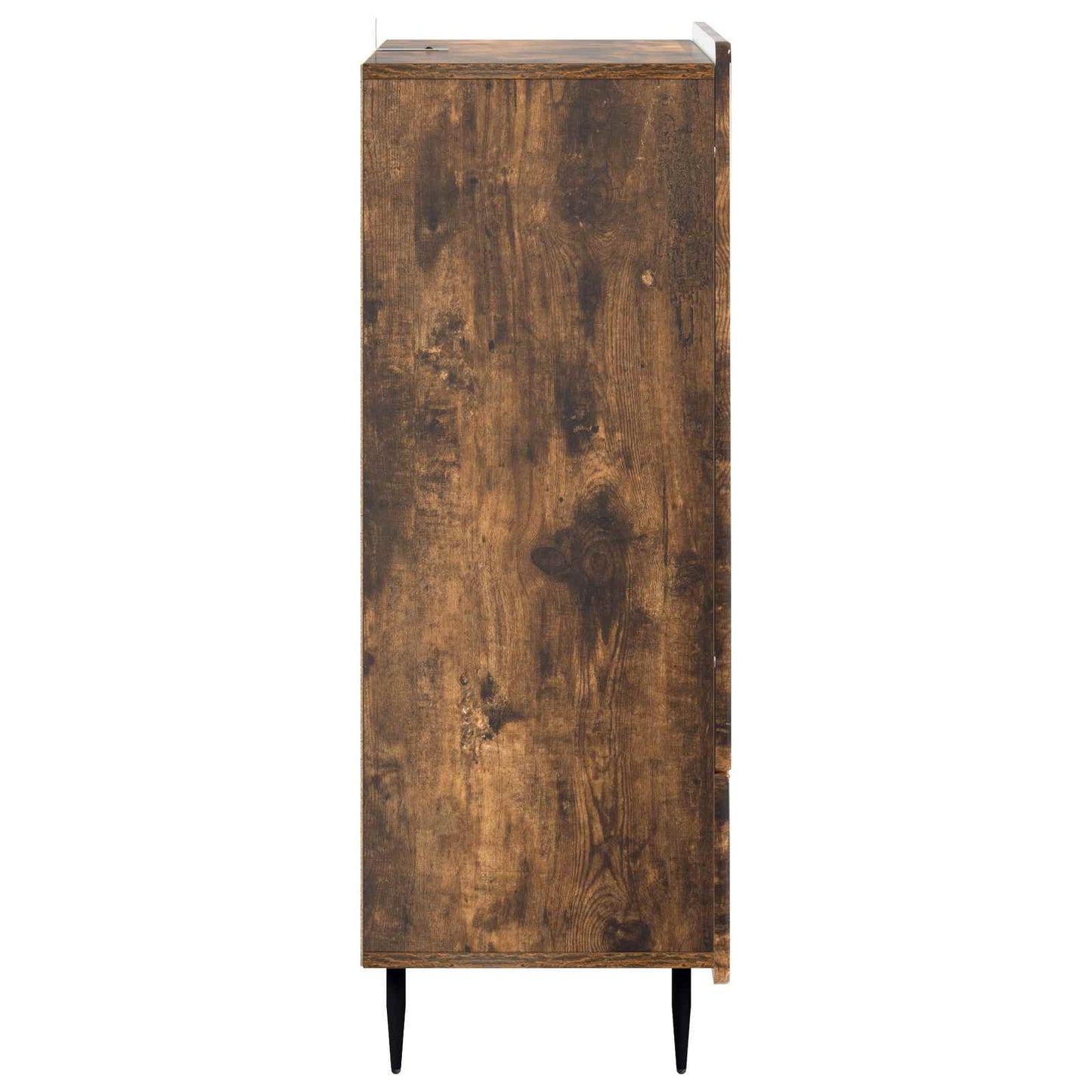 vidaXL Sideboard Smoked Oak 66 x 34.5 x 97 cm Engineered Wood