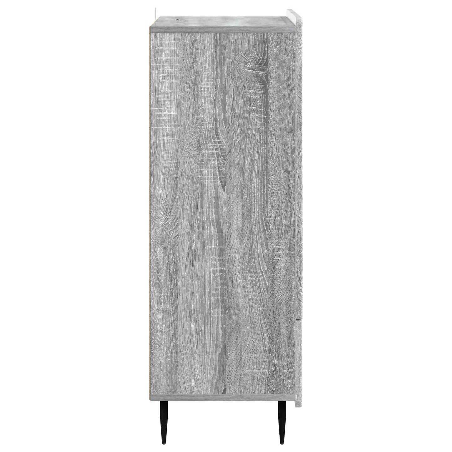 vidaXL Sideboard Grey Sonoma 66 x 34.5 x 97 cm Engineered Wood