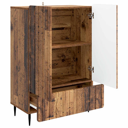 vidaXL Sideboard Old Wood 66 x 34.5 x 97 cm Engineered Wood