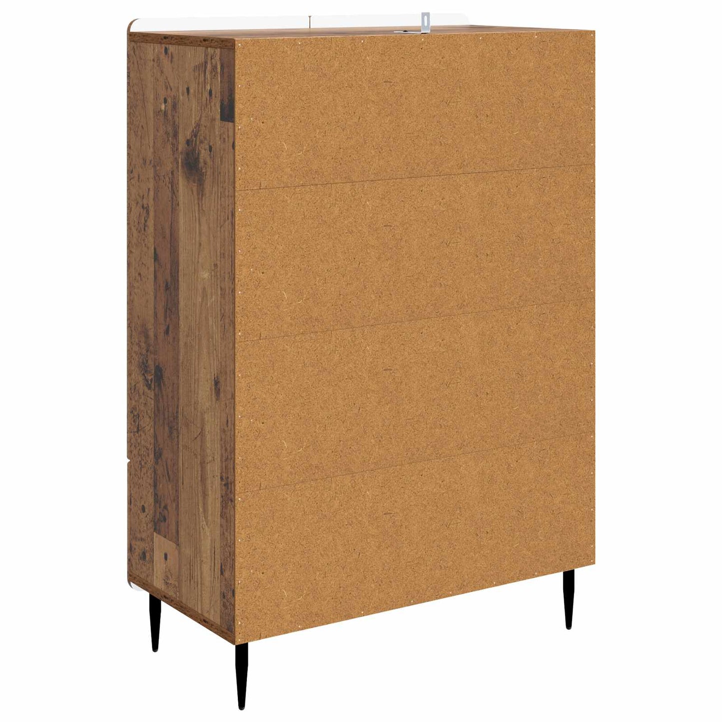 vidaXL Sideboard Old Wood 66 x 34.5 x 97 cm Engineered Wood