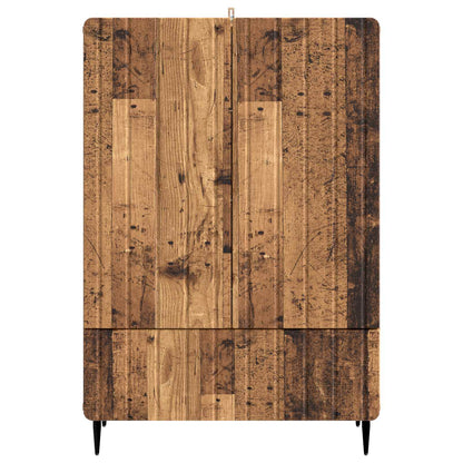 vidaXL Sideboard Old Wood 66 x 34.5 x 97 cm Engineered Wood
