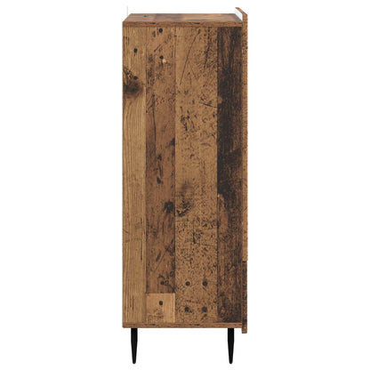 vidaXL Sideboard Old Wood 66 x 34.5 x 97 cm Engineered Wood
