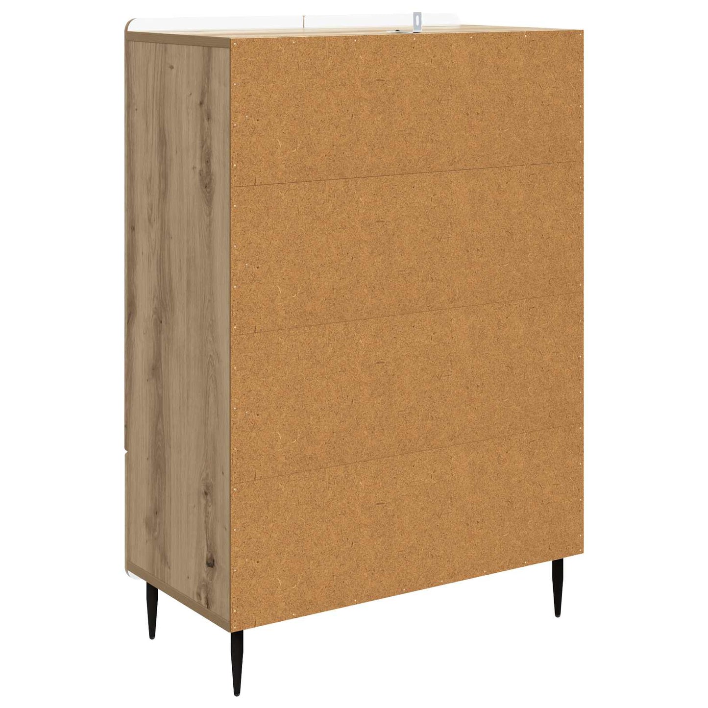 vidaXL Sideboard Artisan Oak 66 x 34.5 x 97 cm Engineered Wood