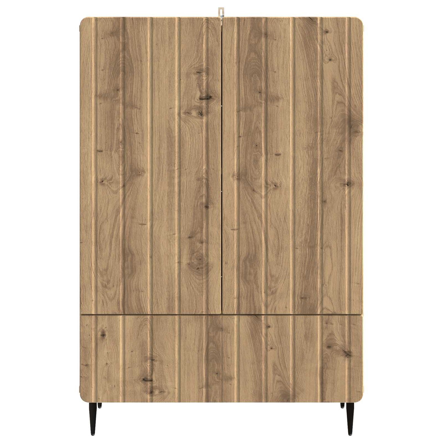 vidaXL Sideboard Artisan Oak 66 x 34.5 x 97 cm Engineered Wood