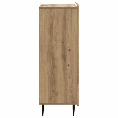 vidaXL Sideboard Artisan Oak 66 x 34.5 x 97 cm Engineered Wood