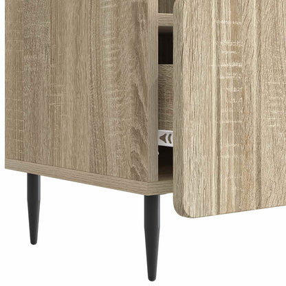 vidaXL TV Cabinet Sonoma Oak 102 x 34.5 x 50 cm Engineered Wood