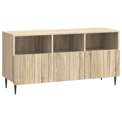 vidaXL TV Cabinet Sonoma Oak 102 x 34.5 x 50 cm Engineered Wood