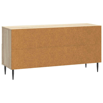 vidaXL TV Cabinet Sonoma Oak 102 x 34.5 x 50 cm Engineered Wood