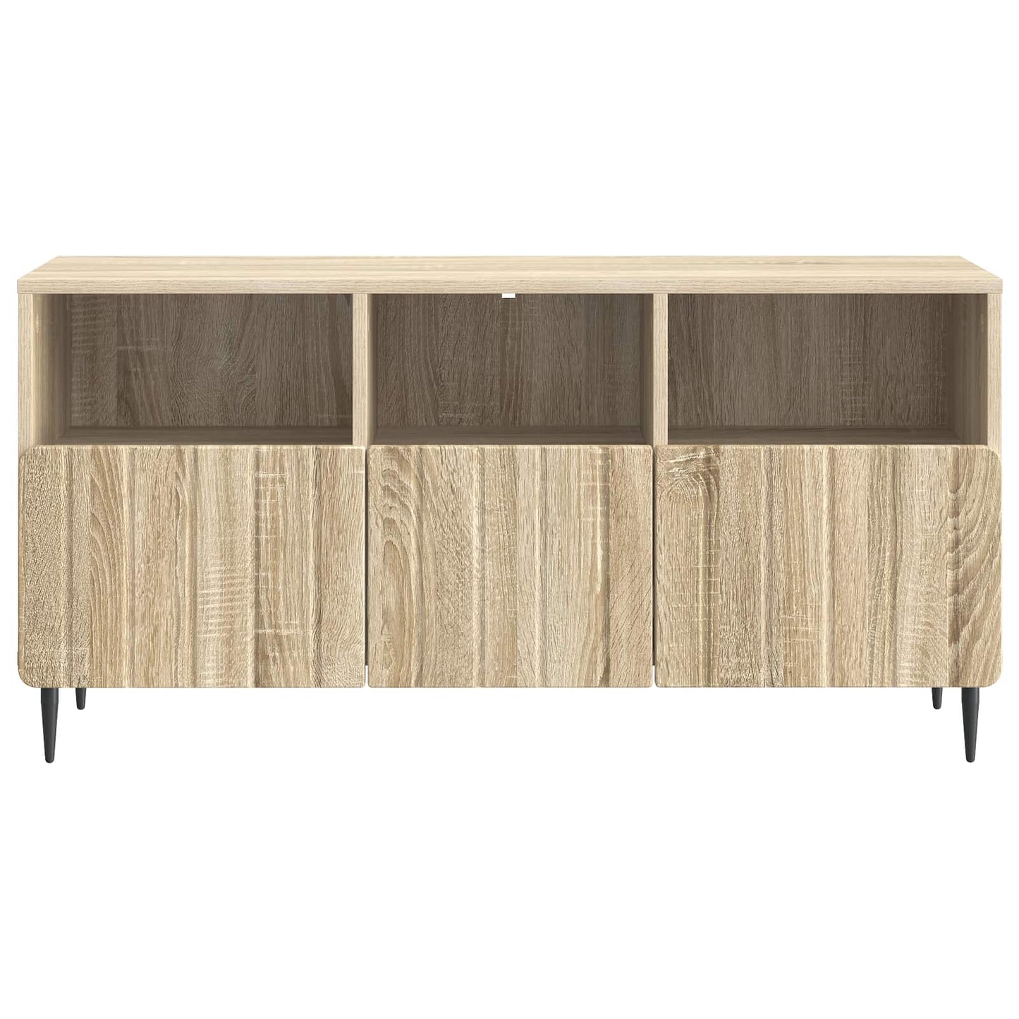 vidaXL TV Cabinet Sonoma Oak 102 x 34.5 x 50 cm Engineered Wood