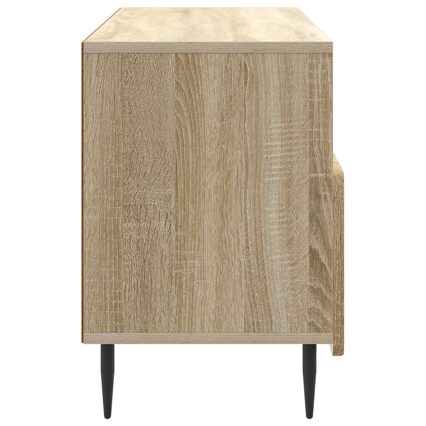 vidaXL TV Cabinet Sonoma Oak 102 x 34.5 x 50 cm Engineered Wood