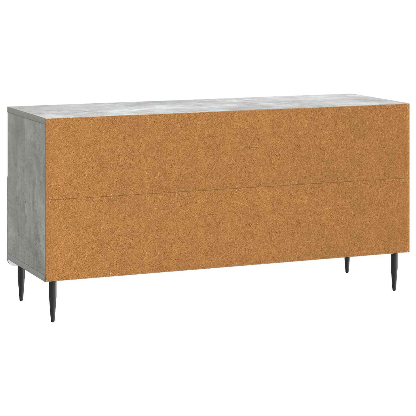 vidaXL TV Cabinet Concrete Grey 102 x 34.5 x 50 cm Engineered Wood